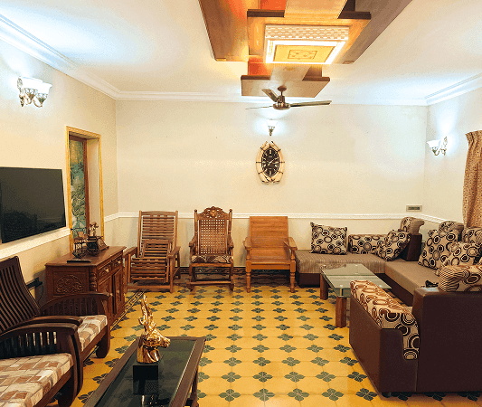 Spacious Living Room